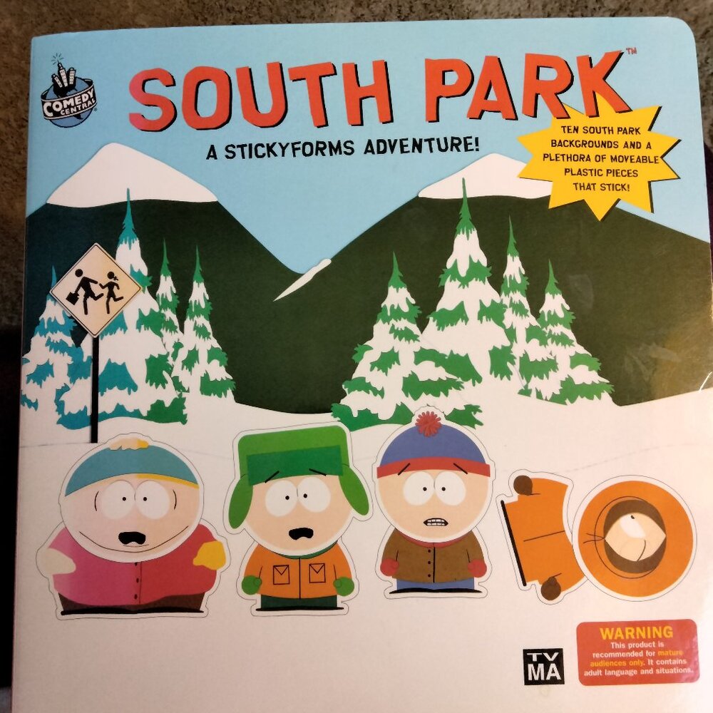 NEW - South Park Sticky Forms Adventure